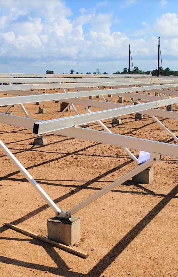 clenergy ground mount pvezrack solar terrace eco 18mw solar project u-tapao thailand